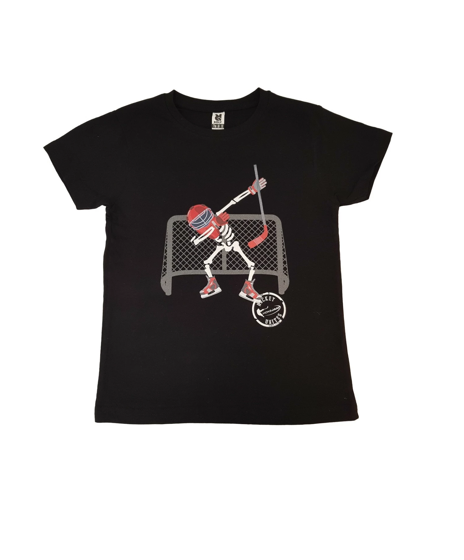 HOKEJAM.LV Skeleton Goalie Youth T-Shirt - Image 3