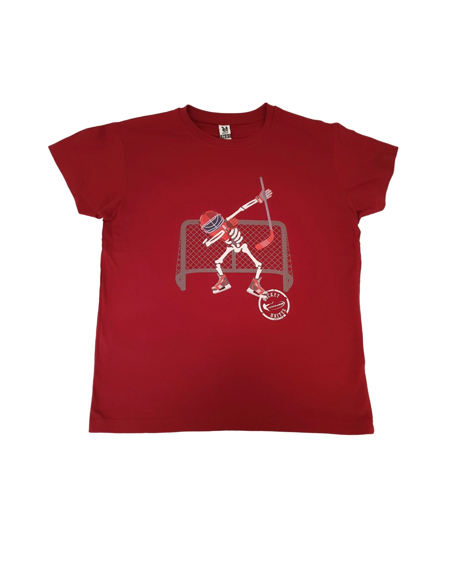 HOKEJAM.LV Skeleton Goalie Youth T-Shirt - Image 4