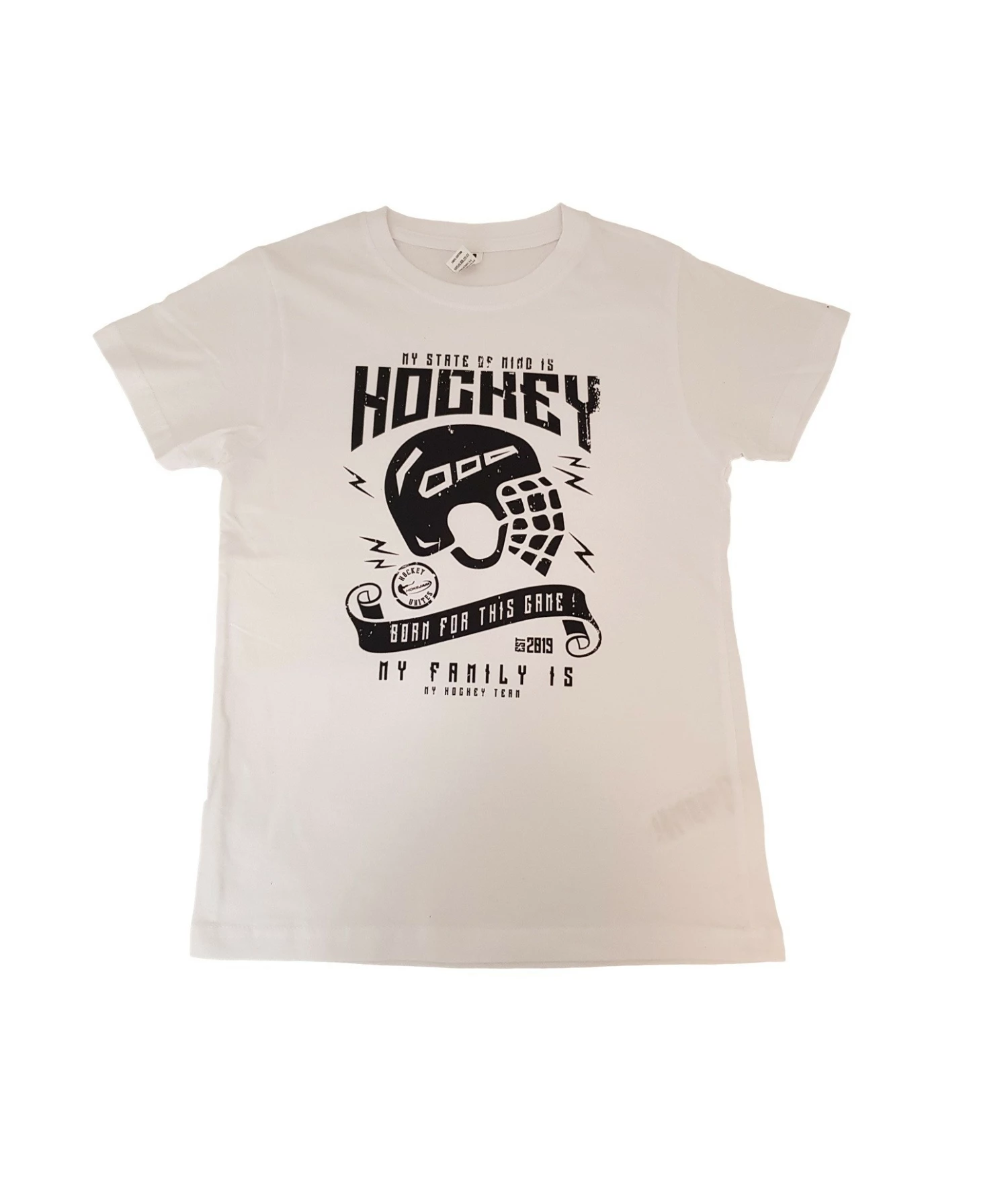 HOKEJAM.LV My State Of Mind Is Hockey Youth T-Shirt - Image 2