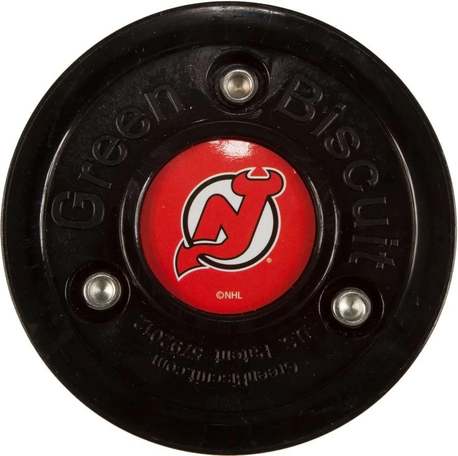 GREEN BISCUIT New Jersey Devils Off Ice Training Hockey Puck