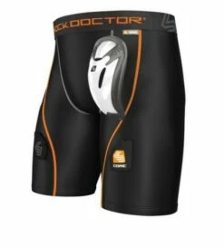 SHOCK DOCTOR Adult Core Hockey Short With Bio-Flex Cup 362