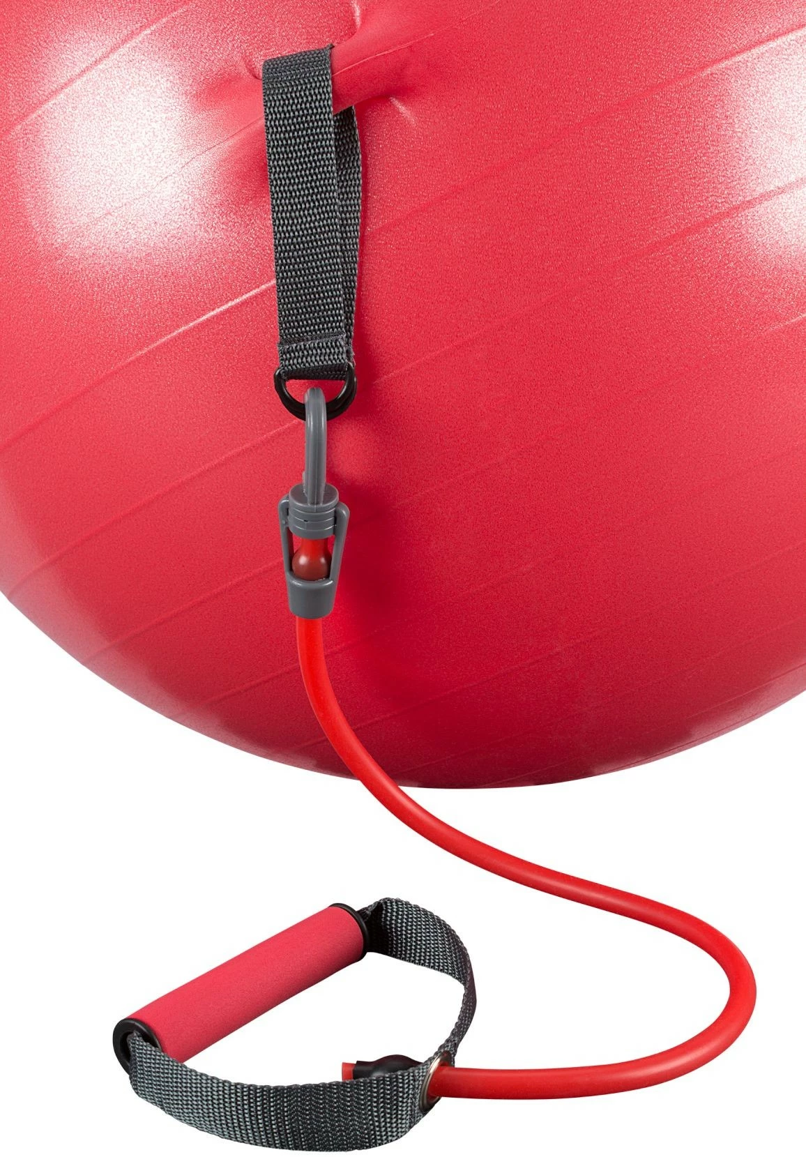 AVENTO Gym Ball with Resistance Tubes AVENTO Gym Ball With Resistance Tubes -Boutique CCM avento gym ball with resistance tubes 2
