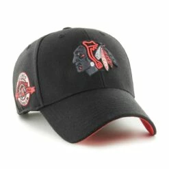 BRAND 47 Chicago Blackhawks Sure Shot Snapback HVIN-SUMVP04WBP-BK94