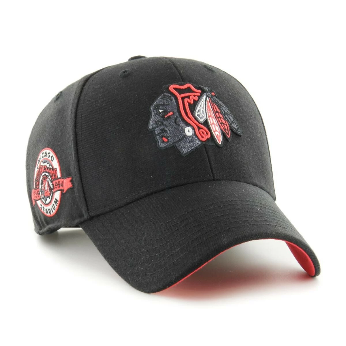 BRAND 47 Chicago Blackhawks Sure Shot Snapback HVIN-SUMVP04WBP-BK94