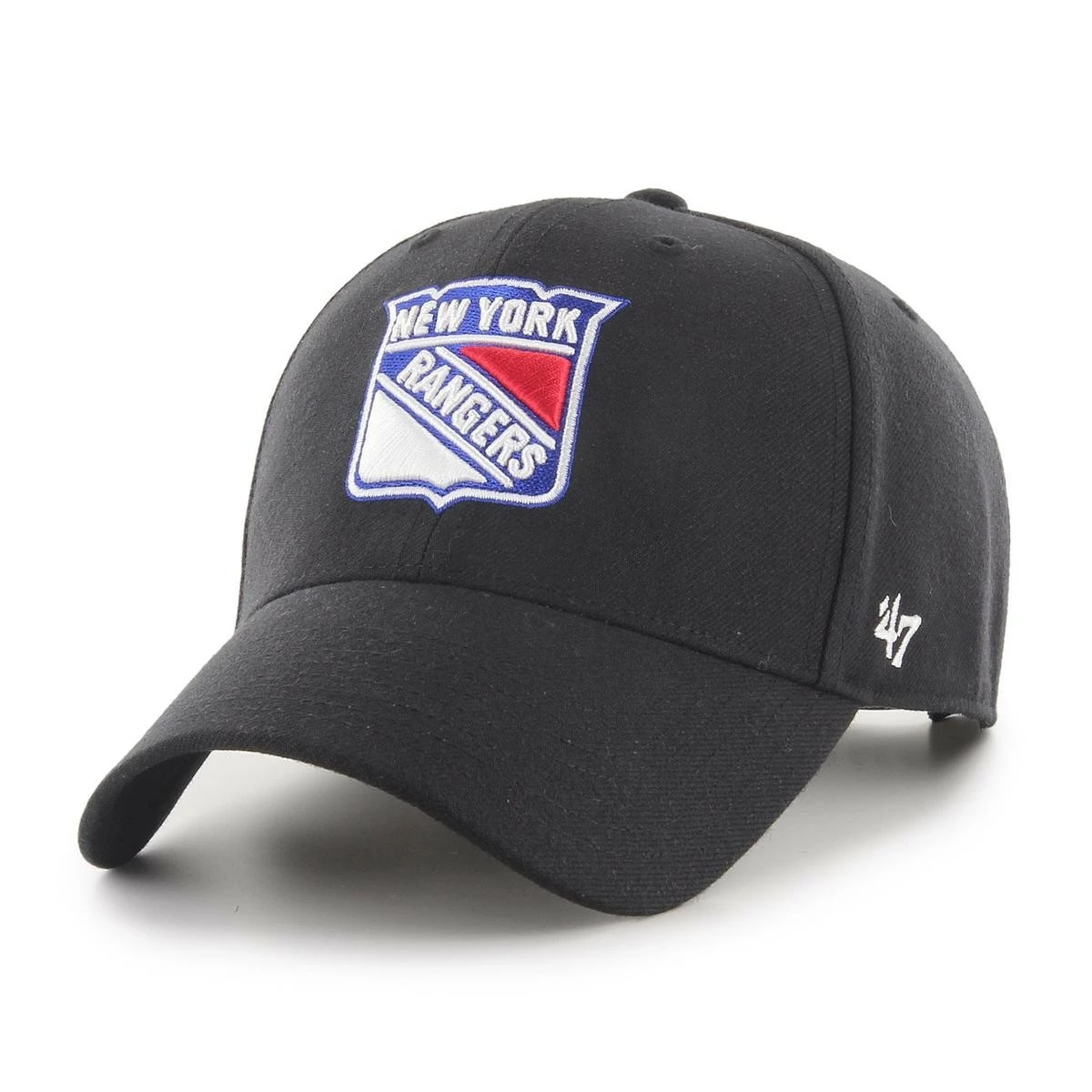 BRAND 47 New York Rangers MVP Strapback H-MVP13WBV-BKB -Boutique CCM brand 47 new york rangers mvp strapback h mvp13wbv bkb 1