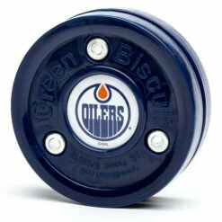 GREEN BISCUIT Edmonton Oilers Off Ice Training Hockey Puck