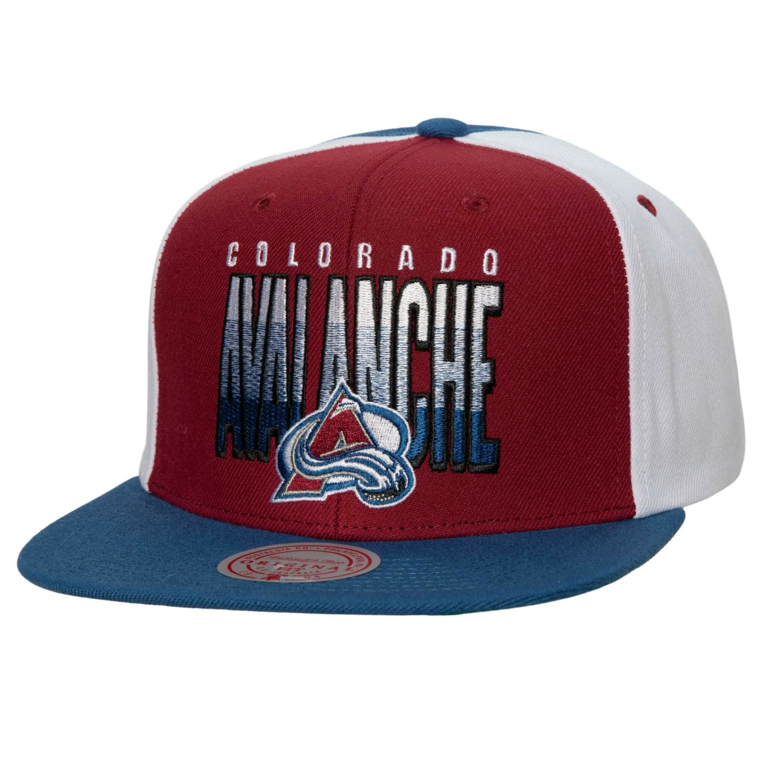 MITCHELL & NESS Colorado Avalanche NHL Billboard 2 Snapback -Boutique CCM mitchell ness colorado avalanche nhl billboard 2 snapback 1
