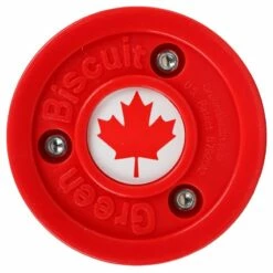 GREEN BISCUIT Canada Off Ice Training Hockey Puck