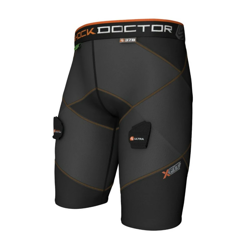 SHOCK DOCTOR Senior X-Fit Hockey Compression Short With Aircore Hard Cup 378