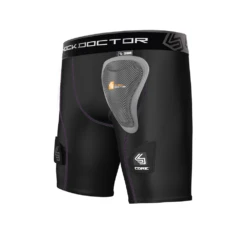 SHOCK DOCTOR Women Core Hockey Short With Pelvic Protector 366