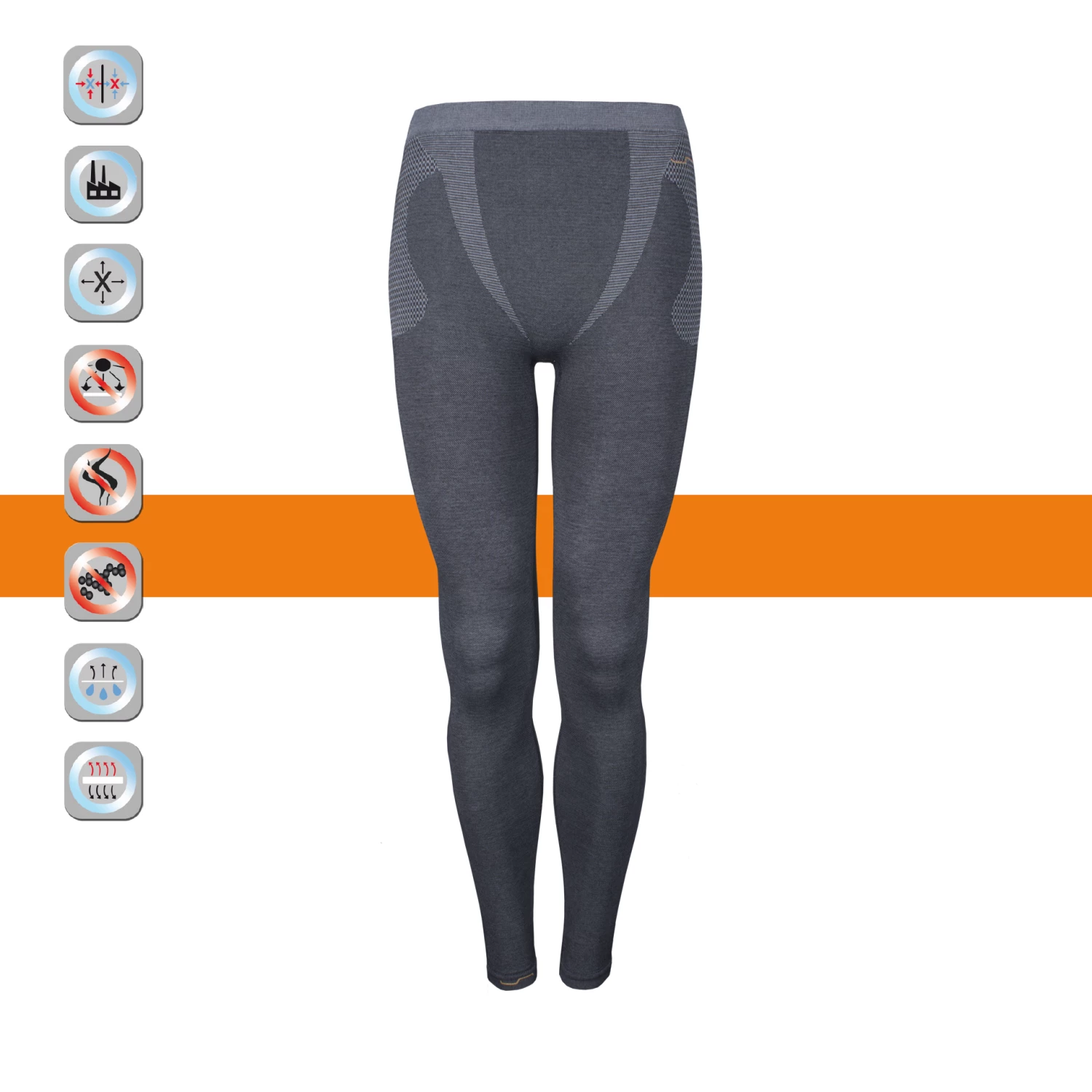 SIMLOC Orange Line Adult Thermo Pants - Image 5