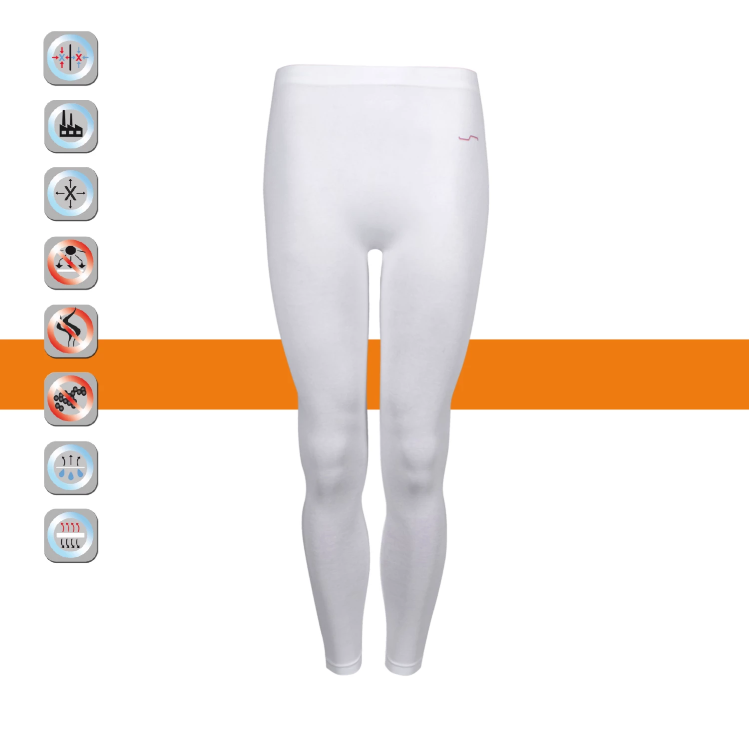 SIMLOC Orange Line Adult Thermo Pants - Image 2