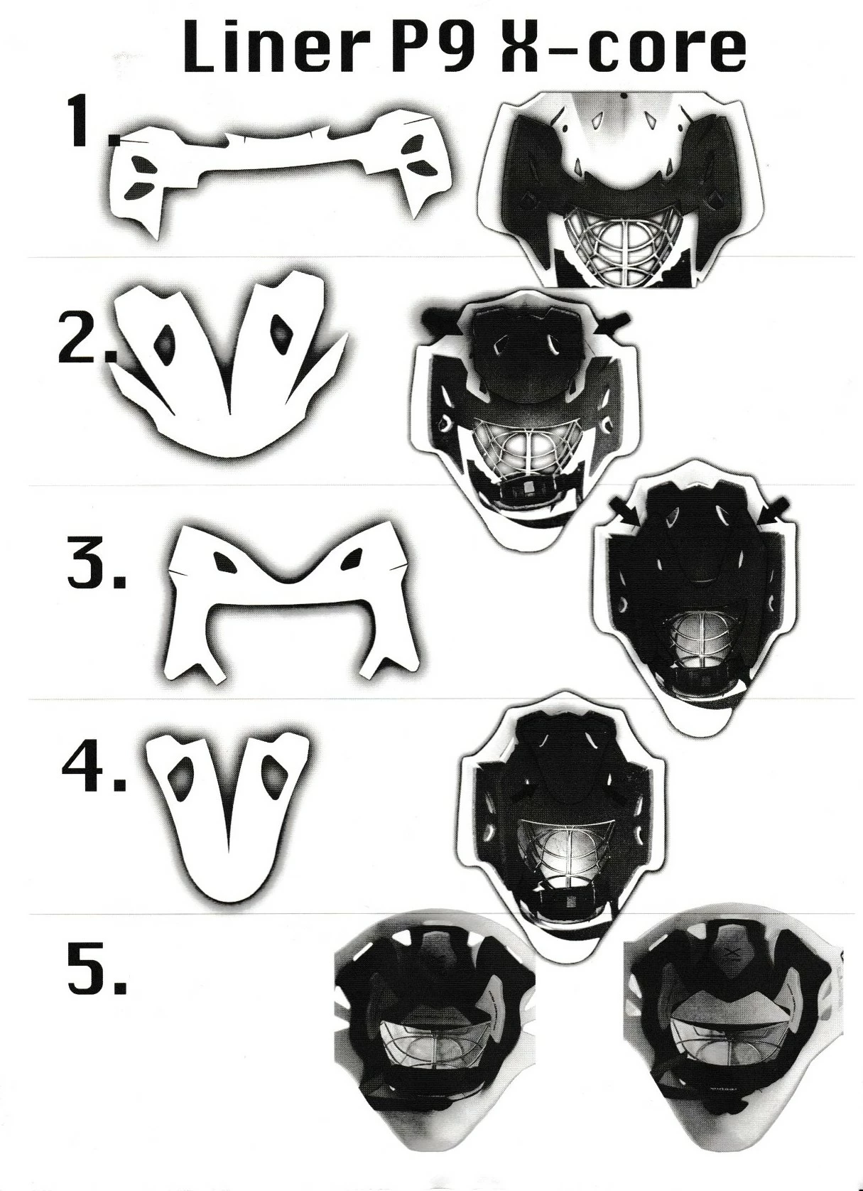 REEBOK P9 P-Core Mask Liner - Image 2